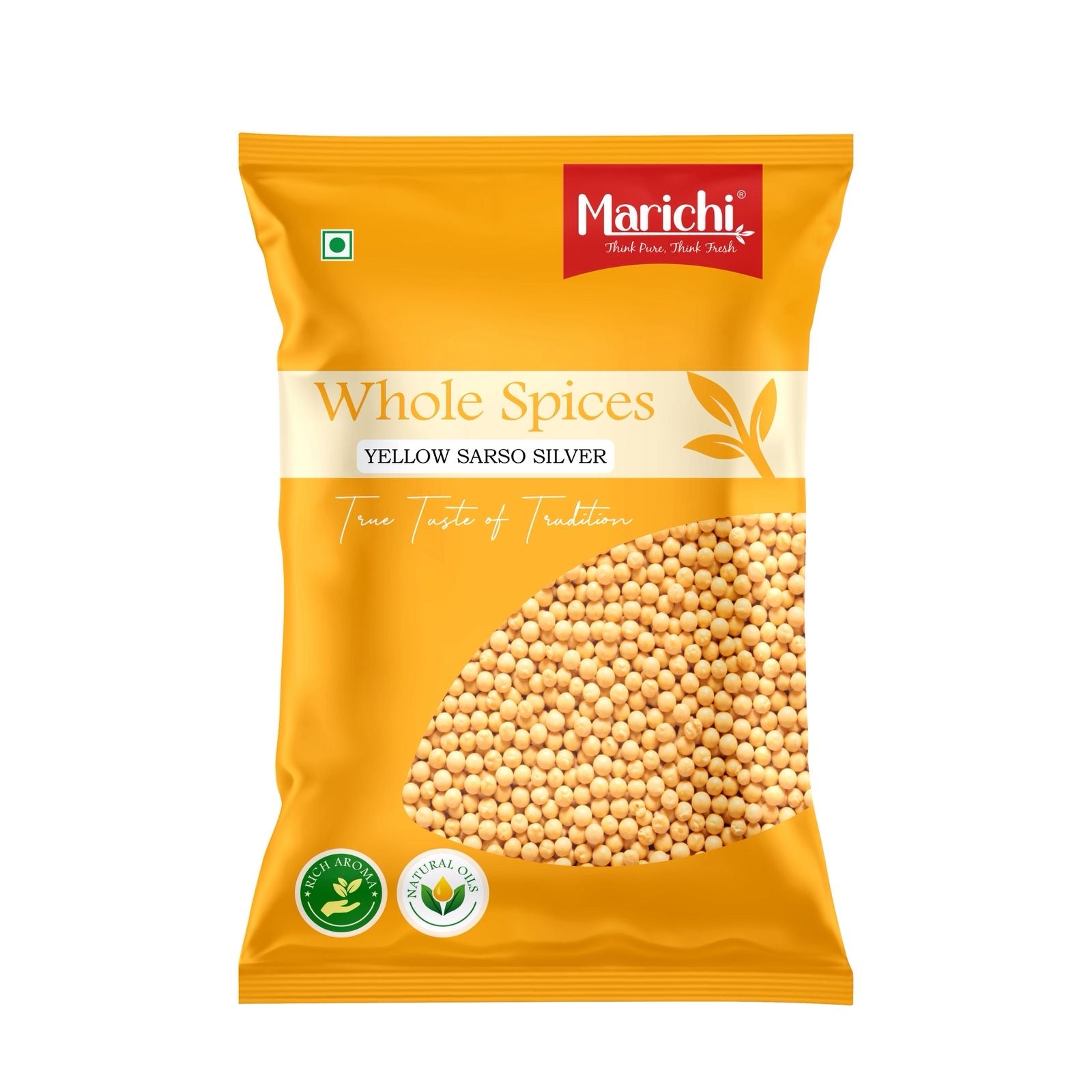 Yellow Sarso Seeds Silver ( Mustard Seeds )